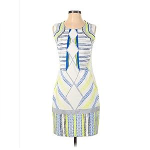 K Jordan Egyptian Sheath Dress zip back